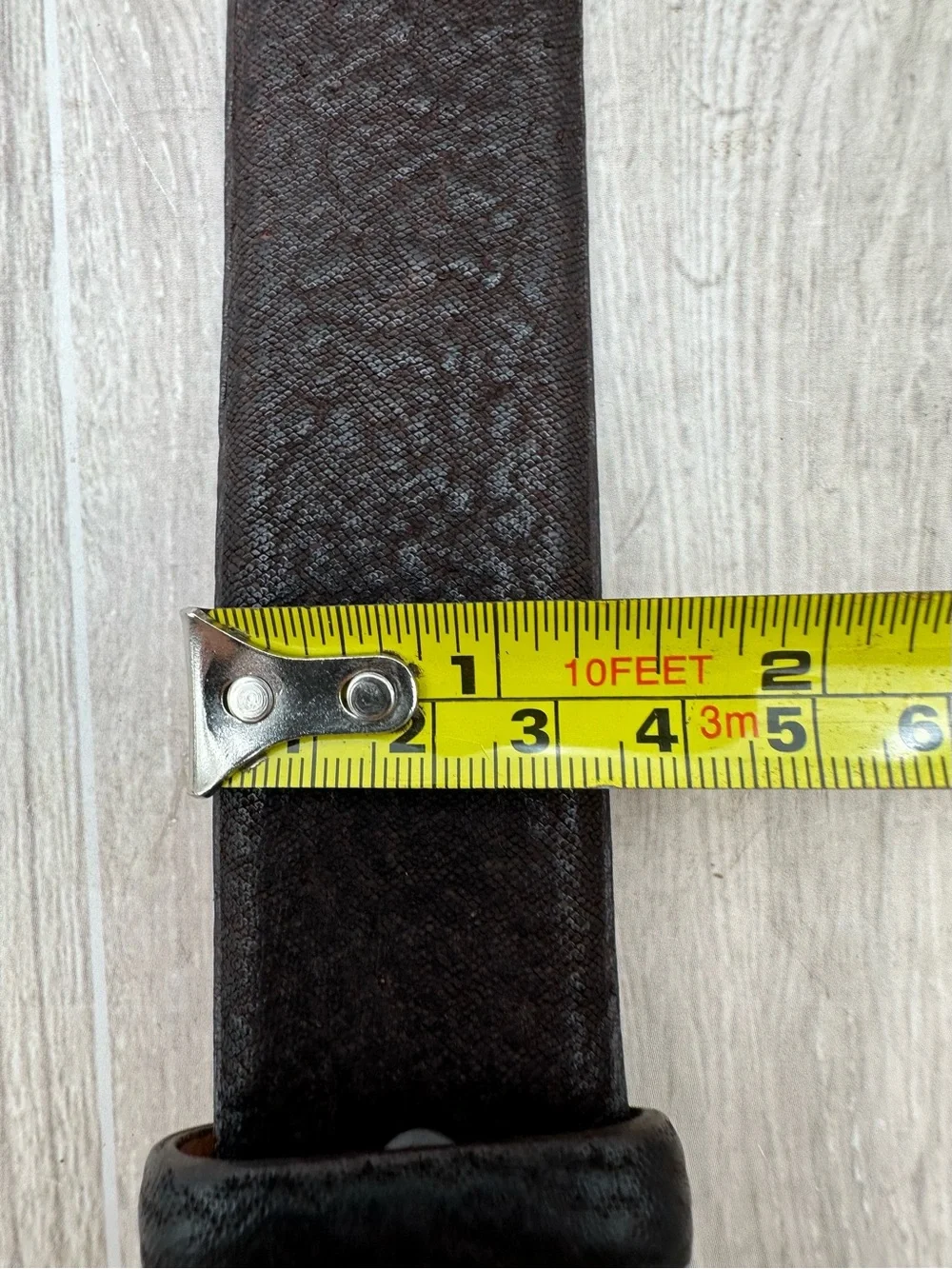 Fullum & Holt Imported Genuine Skark Skin Black Leather Men’s Belt 01102B Sz 40